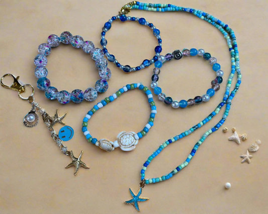 Girls under the sea themed jewellery set