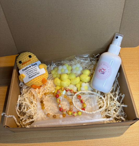 Positive duck gift box