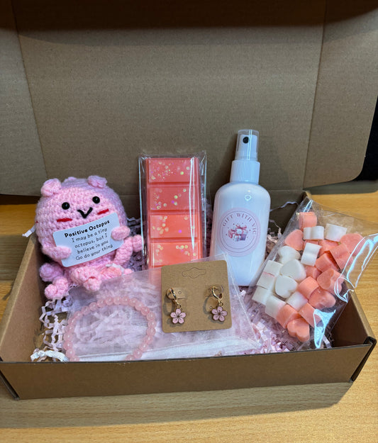 Pink favourites octopus gift box