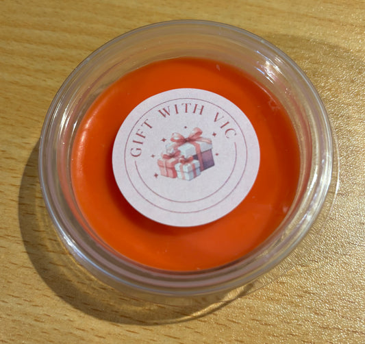 Strawberry bon bon wax pot